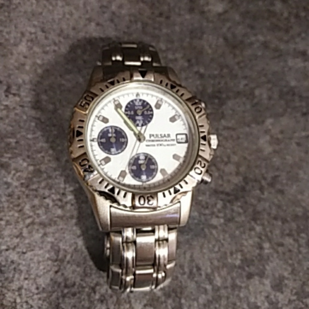 Pulsar Divers Chronograph Watch.